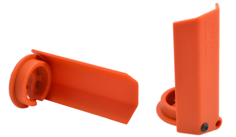 RPM RC Products - Orange Shock Shaft Guards for Traxxas X-Maxx - 80438