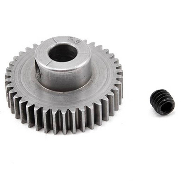 Robinson Racing - HARD 48 PITCH MACHINED 39T PINION 5MM BORE - 2039