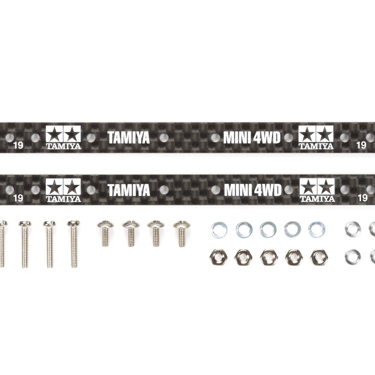 Tamiya - HG Carbon Reinforcing Plate for 13/19mm Roller - 15497