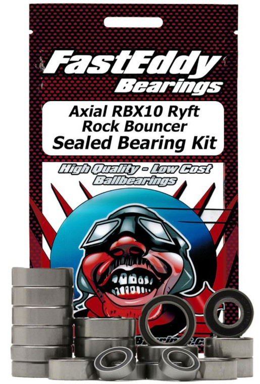 Team FastEddy - Axial RBX10 Ryft Rock Bouncer Sealed Bearing Kit - 6693