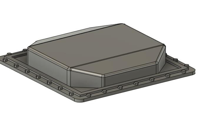 CMR Products - HO Angled Octagon PTC/GPS Antenna Cover - 4151115