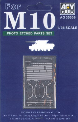 AFV Club - M10 Etching Parts - AG35006