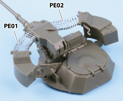 AFV Club - Ammo Feed Chute for Wiesel 1:35 - AG35059