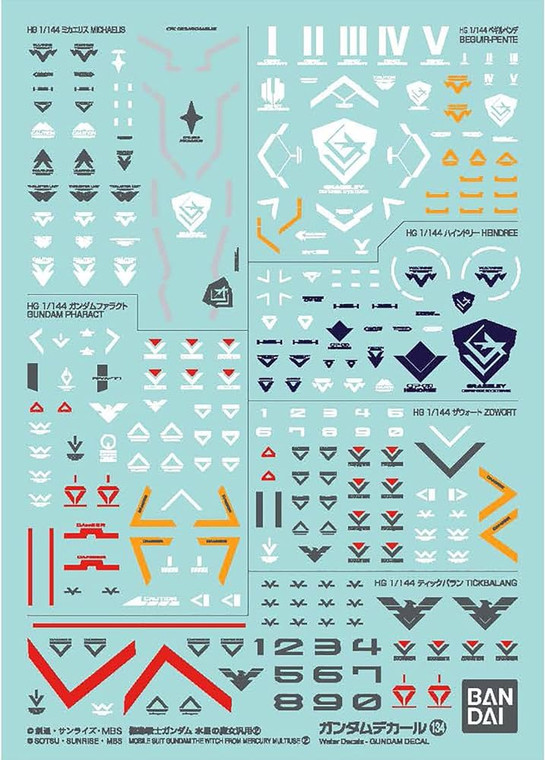 Bandai - Gundam Models - WfM GD-134 Decal Mobile Suit Gundam - 2652659