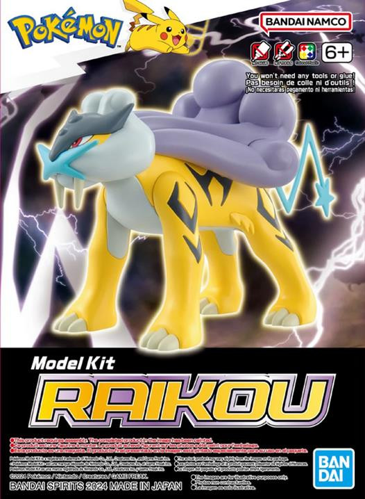 Bandai - Gundam Models - Raikou Pokemon Kit - 2730237