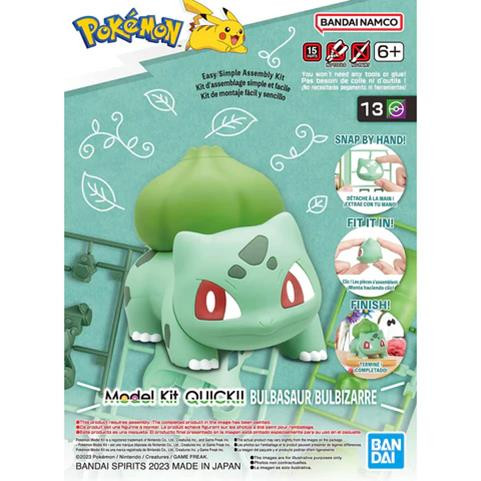 Bandai - Gundam Models - Bulbasaur Pokemon Model Kit - 2662874