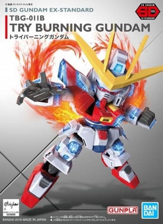 Bandai - Gundam Models - Try Burning Gundam Ex-Std - 2688283