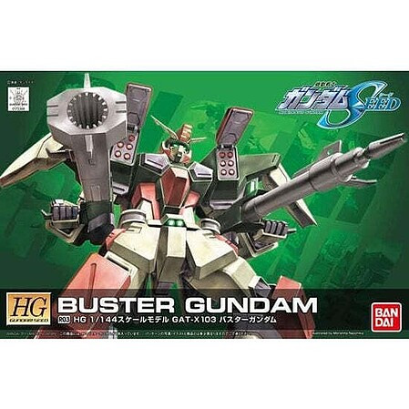 Bandai - Gundam Models - R03 Buster Gundam HG 1:144 - 2156314