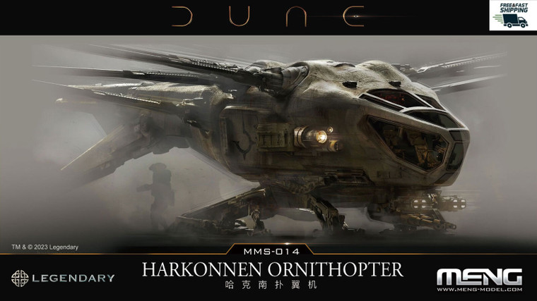 Meng Models - Dune: Harkonnen Ornithopter - MMS014