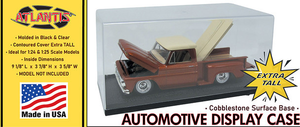Atlantis Models - Auto Display Case Cobblestone Base 1:25 - 1014