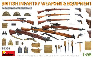 Mini Art Models - British Infantry Weapons & Equip 1:35 - 35368