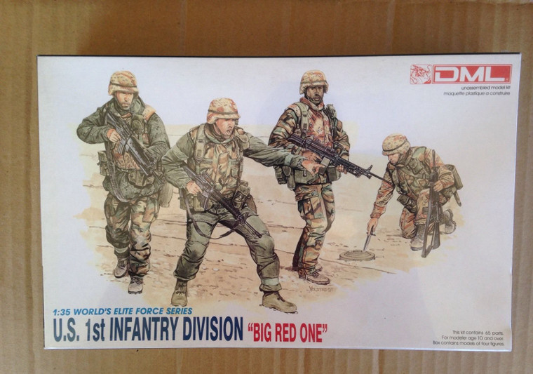 DML Military Kits - Us 1st Inf Division 1:35 - 3015