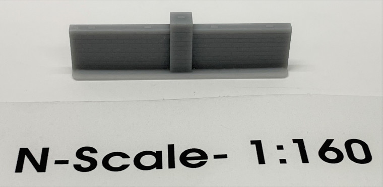 Phoenix Precision Model - N 7' Brick Wall (6) - 30500