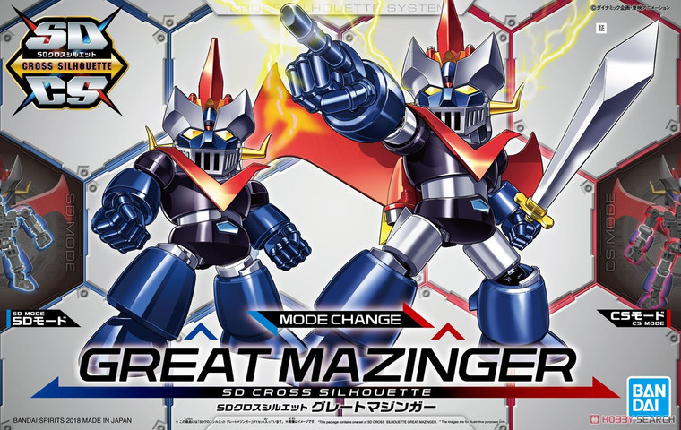 Bandai - Gundam Models - Cross Silouette Great Mazinger SD - 2456112