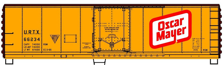 Accurail - HO 40' Steel Reefer Oscar Mayer - 81641