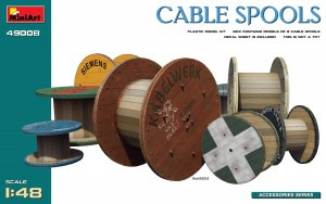 Mini Art Models - Cable Spools 1:48 - 49008