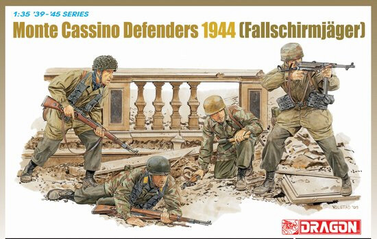 DML Military Kits - Monte Cassino Defenders 1:35 - 6514