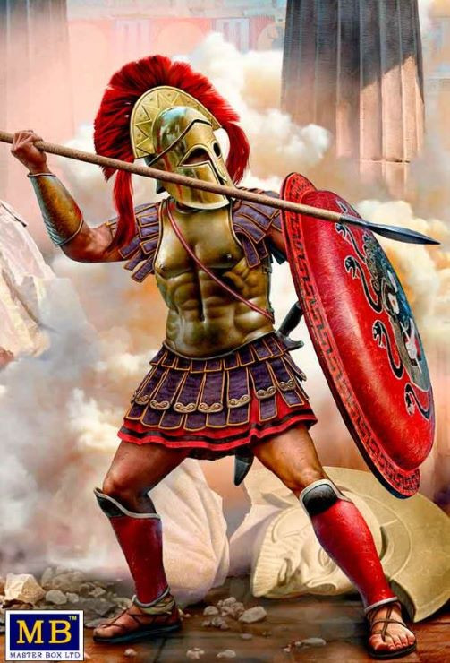Master Box Limited - Greco Persian Wars Hoplite Warrior #2 - 32012