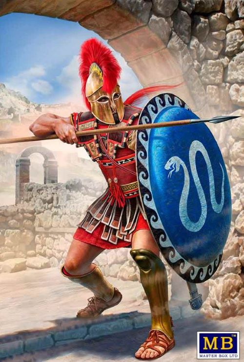 Master Box Limited - Greco Persian Wars Hoplite Warrior #1 - 32011