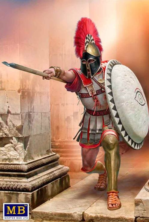 Master Box Limited - Greco Persian Wars Hoplite Warrior #3 - 32013