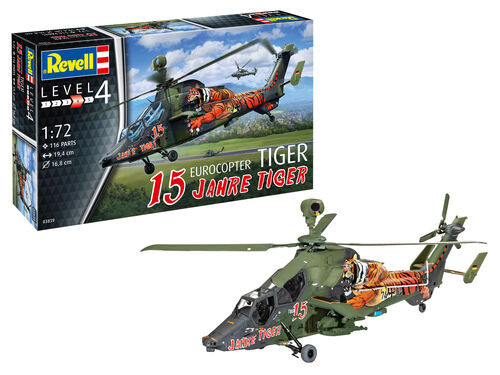 Revell Monogram Germany - Eurocopter Tiger 15 Jahre Tiger 1:72 - 3839