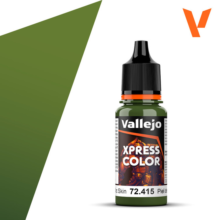 Vallejo Acrylic Paints - Xpress Color Orc Skin 18ml 6pk - 72415