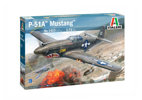 Italeri Model Kits - P-51A Mustang 1:72 - 1423