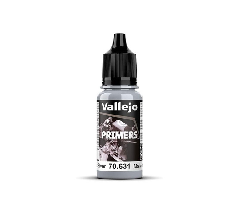 Vallejo Acrylic Paints - Chainmail Silver Primer Acry-Poly 6p - 70631