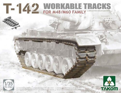 Takom Models - T-142 Workable Tracks for M48/M60 - 2164