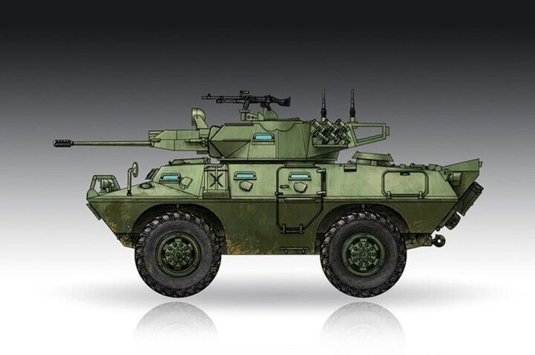 Trumpeter Models - V-150 Commando w/20mm Cannon 1:72 - 7441