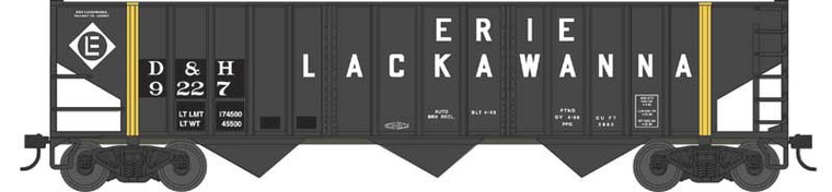 Bowser - Ho 70t 14 Panel Hopper EL-D&H 9227 - 43468