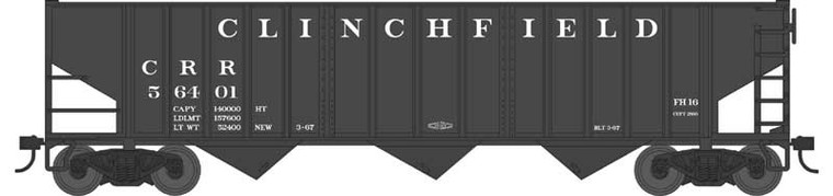 Bowser - Ho 70t 14 Panel Hopper Clinch 56435 - 43454