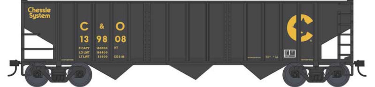 Bowser - Ho 70t 14 Panel Hopper C&O Ches 139808 - 43444