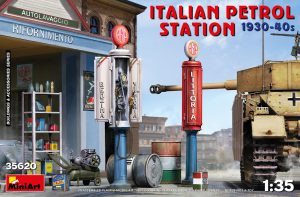 Mini Art Models - Italian Petrol Station 1930-1940 1:35 - 35620