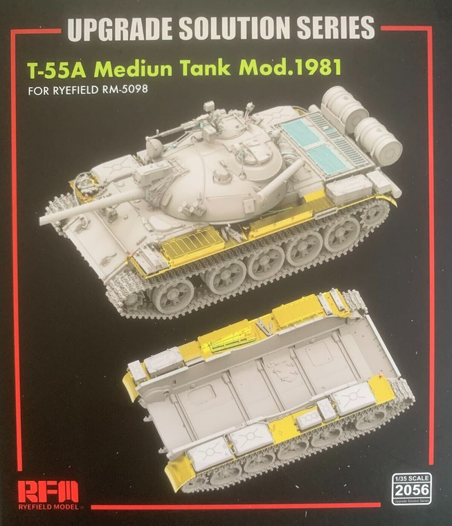 Ryefield Models - Upgrade Set for 5098 T-55A Fenders - 2056
