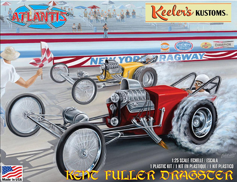 Atlantis Models - Keelers Kustom'S Kent Fuller Dragster:25 - 13103