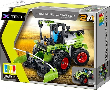 MMT - Mechaincal Master Tech - Tech Brick 2'n1 Harvester Pickup Truck - 6806