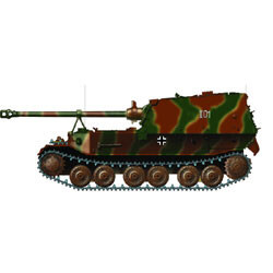 Easy Model Aircraft - FERDINAND TANK 654th ABT 1:72 - 36226