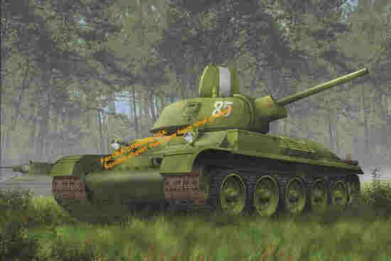 DML Military Kits - T-34/76 MODEL 1941 1:72 - 7259