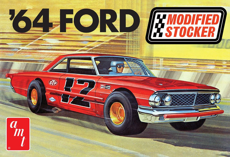 AMT-ERTL Models - 1964 Ford Galaxie Modified Stocker 1:25 - 1383