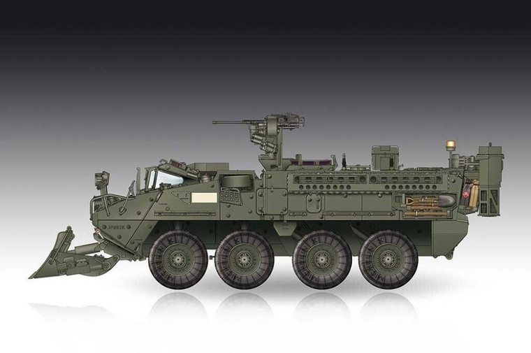 Trumpeter Models - M1132 Stryker ESV /Dozer Blade 1:72 - 7456