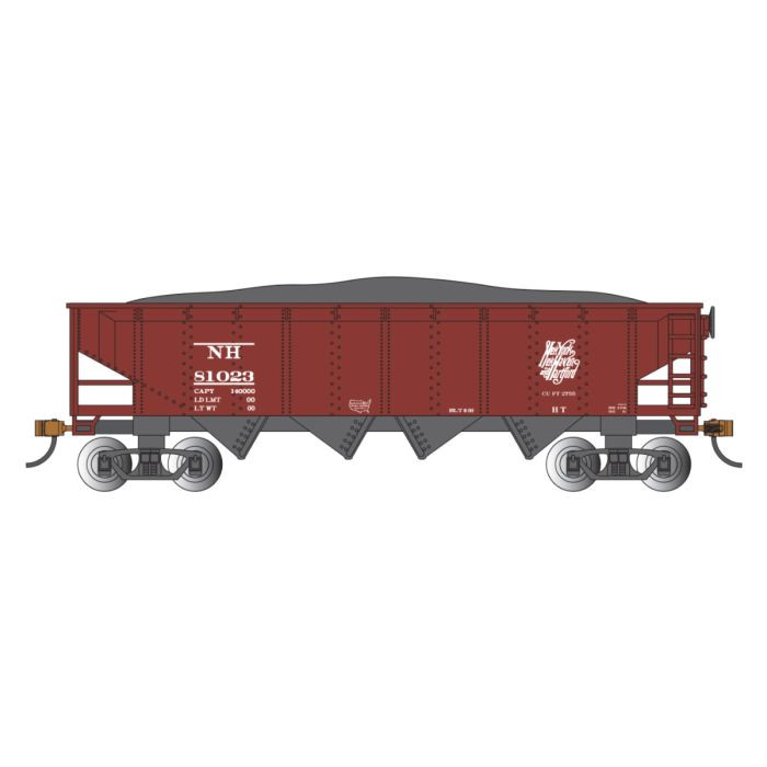 Bachmann - Ho 40' Qd Hopper NH 81023 - 17624