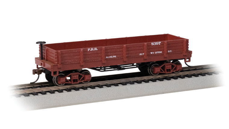 Bachmann - HO Old Time Gondola Car PRR #8397 - 15406