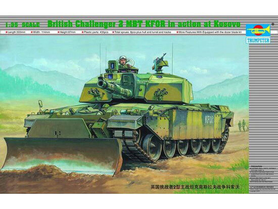 Trumpeter Models - CHALLENGER II KOSOVO TANK35## - 345