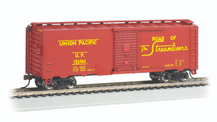 Bachmann - Ho 40'Steam Era Boxcar UP 125764 - 15017