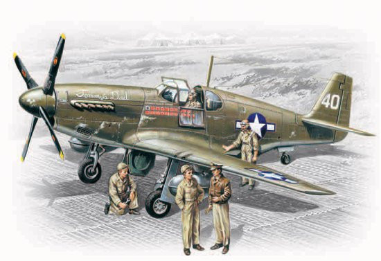 ICM Models - P-51B MUSTANG Tommy's Dad 1:48 - 48125