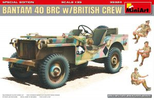 Mini Art Models - Bantam 40BRC w/British Crew 1:35 - 35324