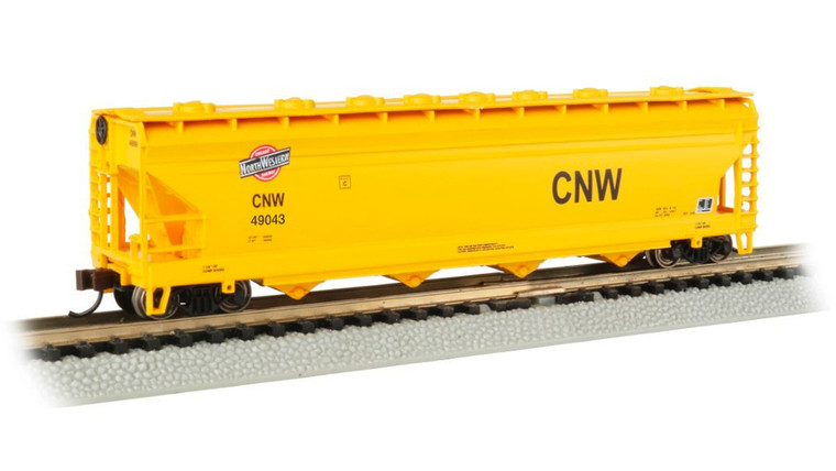 Bachmann - N Acf 50'6'4-bay Cf Hop CNW #49043 - 17567