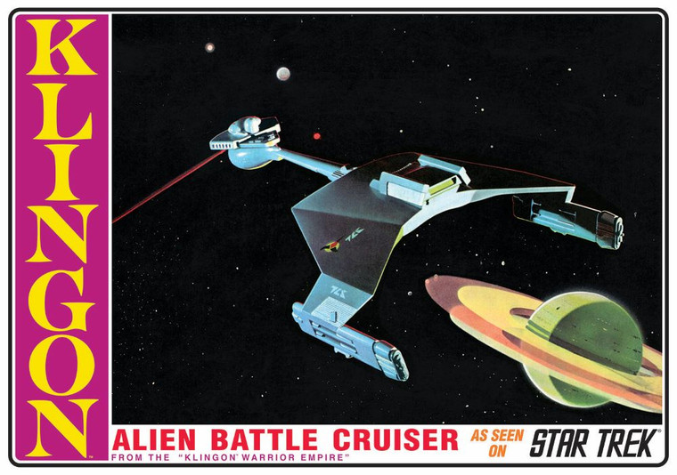 AMT-ERTL Models - Star Trek Original Klingon Battle Cruisr - 1428