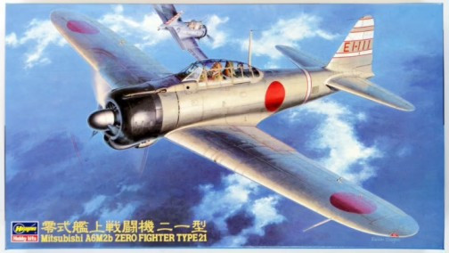 Hasegawa Models - Mitsubishi A6M2b Zero Type 21 ZEKE 1:48 - 9143
